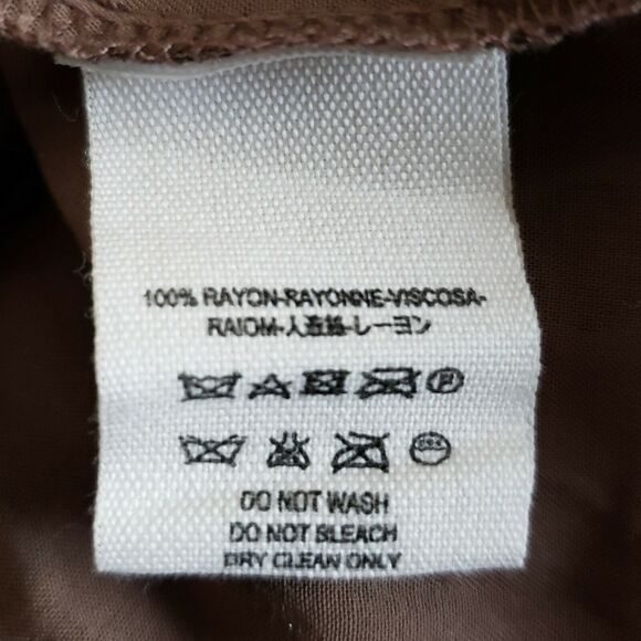 CHRISTY DAWN Fox brown polka dot open back fit & flare mini dress Size Large - Picture 5 of 6